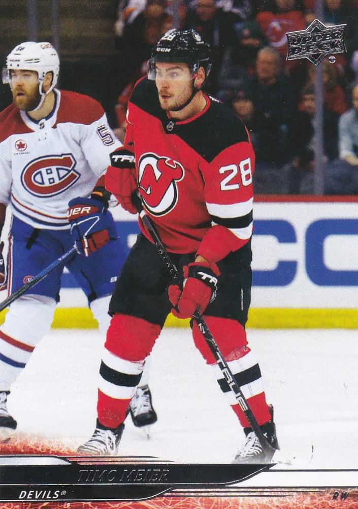#113 Timo Meier - New Jersey Devils - 2024-25 Upper Deck Hockey