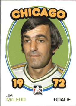 #113 Jim McLeod - Chicago Cougars - 2009-10 In The Game 1972 The Year In Hockey