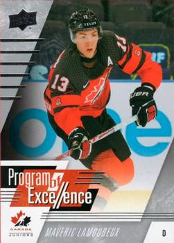 #113 Maveric Lamoureux - Canada - 2024 Upper Deck Team Canada Juniors Hockey