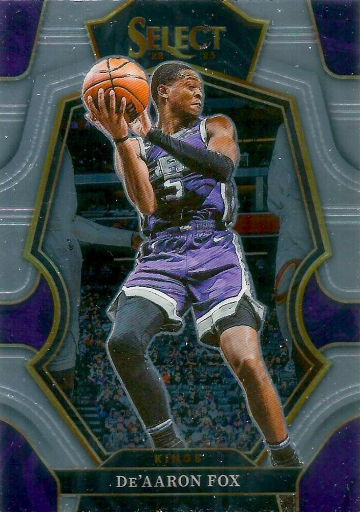 #113 De'Aaron Fox - Sacramento Kings - 2022-23 Panini Select Basketball