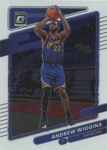 #113 Andrew Wiggins - Golden State Warriors - 2021-22 Donruss Optic Basketball