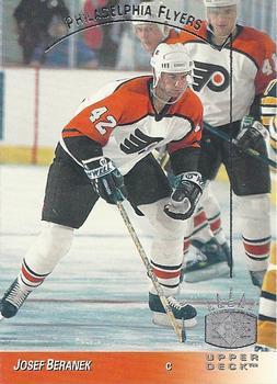 #113 Josef Beranek - Philadelphia Flyers - 1993-94 Upper Deck - SP Hockey