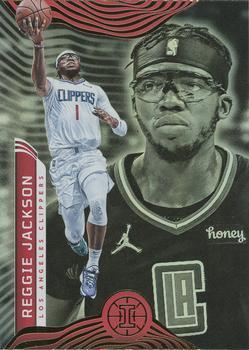 #113 Reggie Jackson - Los Angeles Clippers - 2021-22 Panini Illusions Basketball