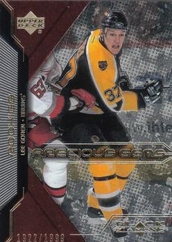 #113 Lee Goren - Boston Bruins - 2000-01 Upper Deck Black Diamond Hockey