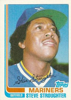 #114T Steve Stroughter - Seattle Mariners - 1982 Topps Traded Baseball