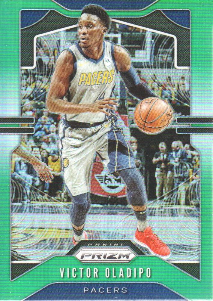 #114 Victor Oladipo - Indiana Pacers - 2019-20 Panini Prizm - Prizms Green Basketball