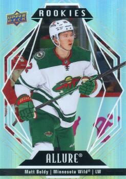 #114 Matt Boldy - Minnesota Wild - 2022-23 Upper Deck Allure Hockey