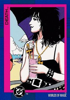 #114 Death - 1993 SkyBox DC Cosmic Teams