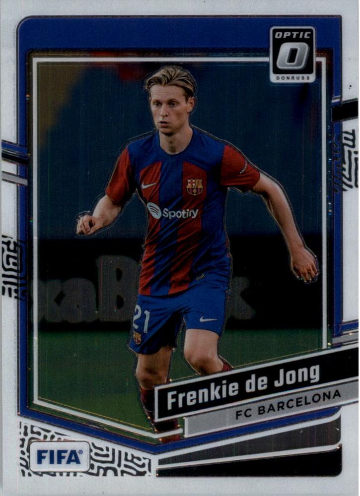 #114 Frenkie de Jong - FC Barcelona - 2023-24 Donruss - Optic Soccer