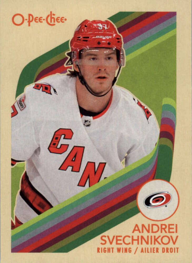 #114 Andrei Svechnikov - Carolina Hurricanes - 2023-24 O-Pee-Chee - Retro Hockey