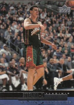 #114 Vladimir Stepania - Seattle SuperSonics - 1999-00 Upper Deck Basketball