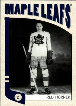 #114 Red Horner - Toronto Maple Leafs - 2004-05 In The Game Franchises Canadian Hockey