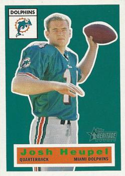 #114 Josh Heupel - Miami Dolphins - 2001 Topps Heritage Football