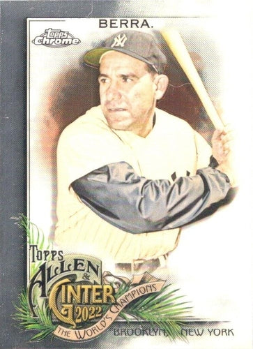 #114 Yogi Berra - New York Yankees - 2022 Topps Allen & Ginter Chrome Baseball