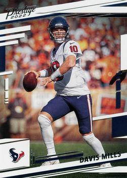 #114 Davis Mills - Houston Texans - 2022 Panini Prestige Football