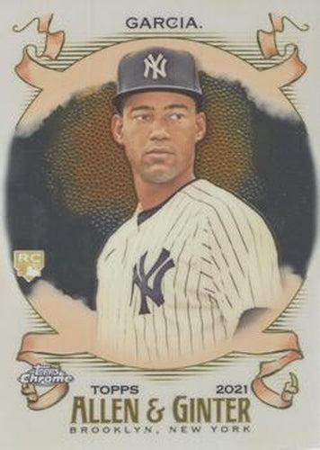 #114 Deivi Garcia - New York Yankees - 2021 Topps Allen & Ginter Chrome Baseball