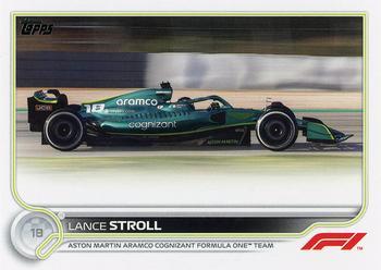 #114 Lance Stroll - Aston Martin Aramco Cognizant Formula One Team - 2022 Topps Formula 1 Racing