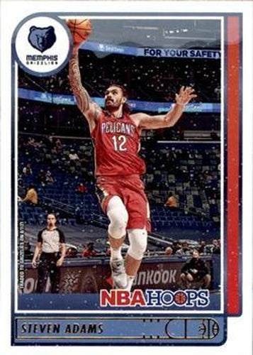 #114 Steven Adams - Memphis Grizzlies - 2021-22 Hoops Winter Basketball