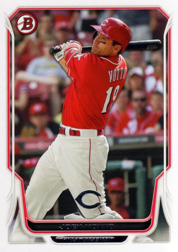 #114 Joey Votto - Cincinnati Reds - 2014 Bowman Baseball