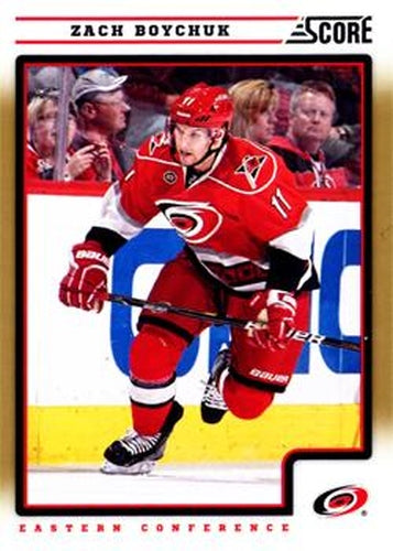 #114 Zach Boychuk - Carolina Hurricanes - 2012-13 Score - Gold Rush Hockey
