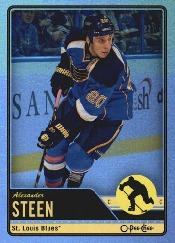 #114 Alexander Steen - St. Louis Blues - 2012-13 O-Pee-Chee - Rainbow Hockey