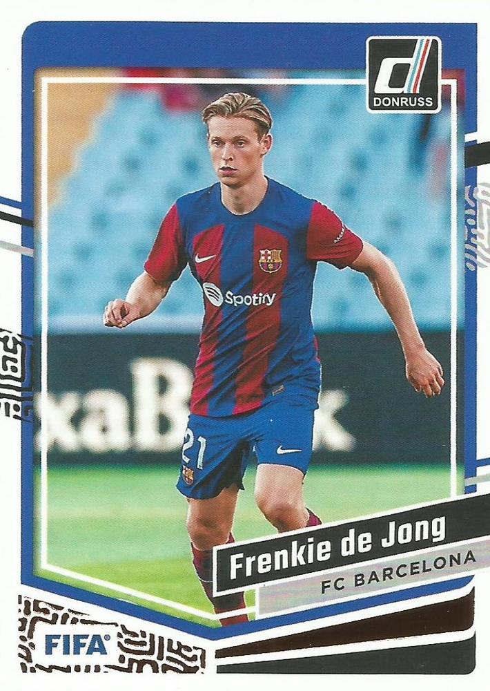 #114 Frenkie de Jong - FC Barcelona - 2023-24 Donruss Soccer