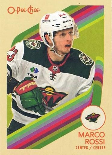 #115 Marco Rossi - Minnesota Wild - 2023-24 O-Pee-Chee - Retro Hockey