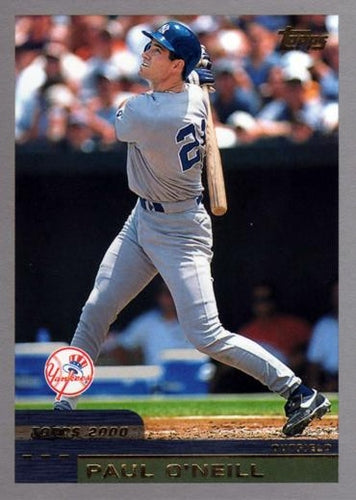 #115 Paul O'Neill - New York Yankees - 2000 Topps Baseball