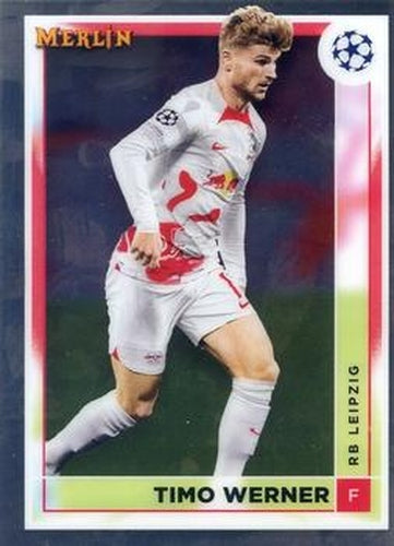 #115 Timo Werner - RB Leipzig - 2022-23 Merlin Chrome UEFA Club Competitions Soccer