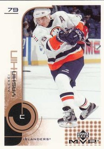 #115 Alexei Yashin - New York Islanders - 2002-03 Upper Deck MVP Hockey