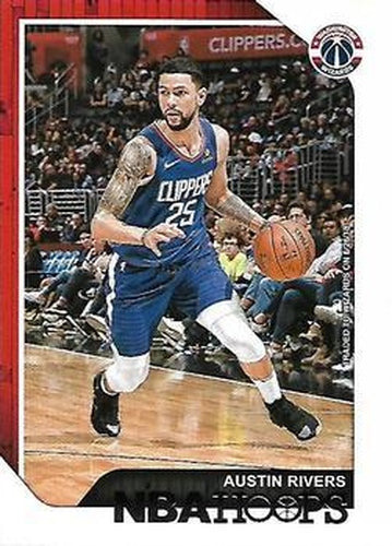 #115 Austin Rivers - Washington Wizards - 2018-19 Hoops Basketball