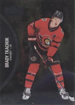 #115 Brady Tkachuk - Ottawa Senators - 2021-22 Skybox Metal Universe Hockey