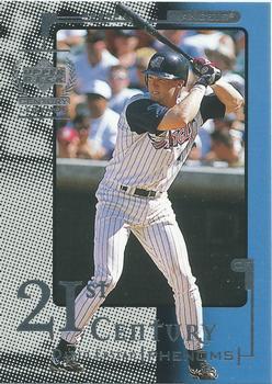 #115 Darin Erstad - Anaheim Angels - 1999 Upper Deck Century Legends Baseball