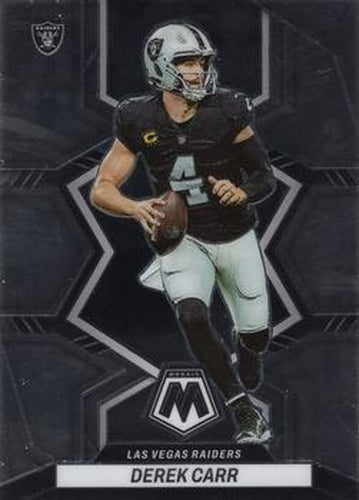#115 Derek Carr - Las Vegas Raiders - 2022 Panini Mosaic Football