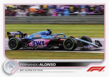 #115 Fernando Alonso - BWT Alpine F1 Team - 2022 Topps Formula 1 Racing