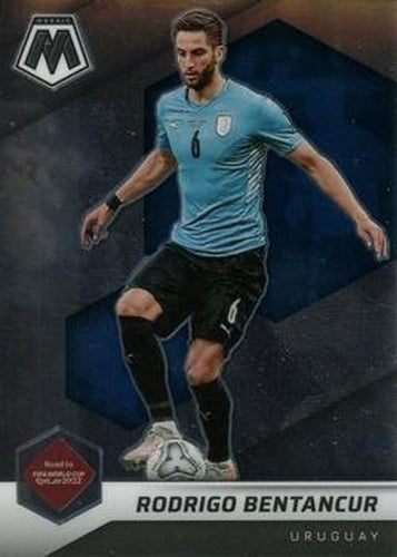 #115 Rodrigo Bentancur - Uruguay - 2021-22 Panini Mosaic Road to FIFA World Cup Soccer