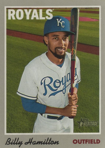 #115 Billy Hamilton - New York Yankees - 2019 Topps Heritage Baseball
