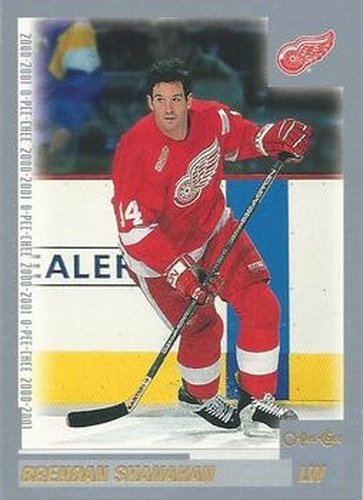 #115 Brendananahan - Detroit Red Wings - 2000-01 O-Pee-Chee Hockey