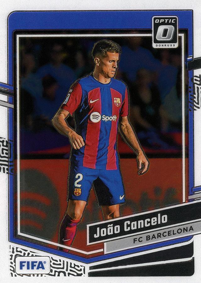 #115 Joao Cancelo - FC Barcelona - 2023-24 Donruss - Optic Soccer