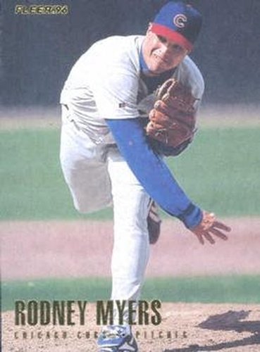 #U115 Rodney Myers - Chicago Cubs - 1996 Fleer Update Baseball