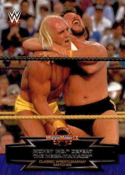 #6 Money Inc. Defeat The Mega-Maniacs - 2015 Topps WWE Road to Wrestlemania - Classic WrestleMania Matches Wrestling