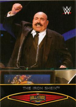 #17 The Iron Sheik - 2015 Topps WWE Road to Wrestlemania - Hall of Fame Wrestling