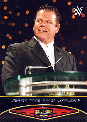#20 Jerry "The King" Lawler - 2015 Topps WWE Road to Wrestlemania - Hall of Fame Wrestling