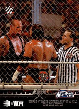 #9 Faces Undertaker in a Hell in a Cell Match - 2015 Topps WWE Road to Wrestlemania - HHH@WM Wrestling