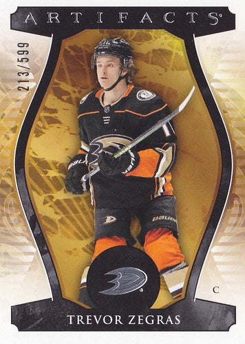 #116 Trevor Zegras - Anaheim Ducks - 2023-24 Upper Deck Artifacts Hockey