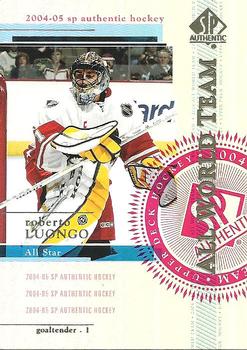 #116 Roberto Luongo - Florida Panthers - 2004-05 SP Authentic Hockey