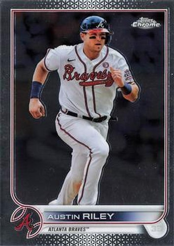 #116 Austin Riley - Atlanta Braves - 2022 Topps Chrome Baseball