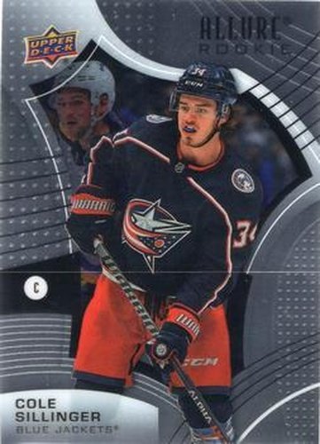 #116 Cole Sillinger - Columbus Blue Jackets - 2021-22 Upper Deck Allure Hockey