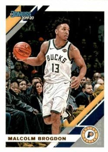 #116 Malcolm Brogdon - Indiana Pacers - 2019-20 Donruss Basketball