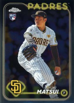 #116 Yuki Matsui - San Diego Padres - 2024 Topps Chrome Baseball